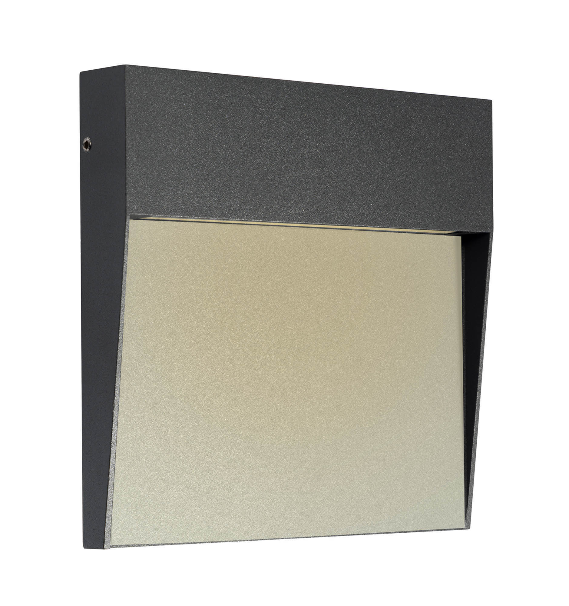 M7015  Baker Small Square Wall Lamp 6W LED IP54 Anthracite